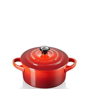 Le Creuset Cerise Stoneware Petite Round Casserole 0.25 L